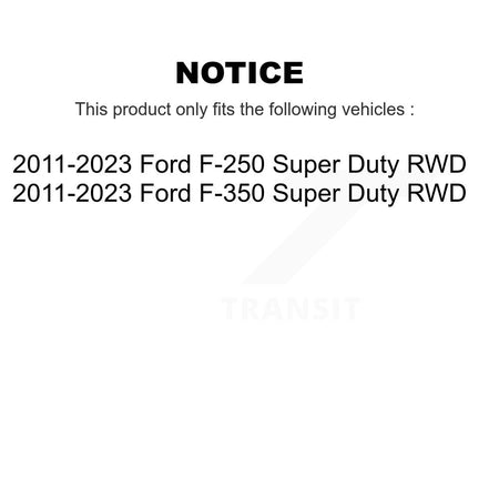 Front Inner Steering Tie Rod End Kit For 2011-2023 Ford F-350 Super Duty F-250 RWD KTR-105131