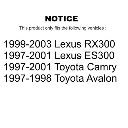 Front Lower Suspension Control Arm Kit For Toyota Camry Lexus RX300 ES300 Avalon KTR-105194