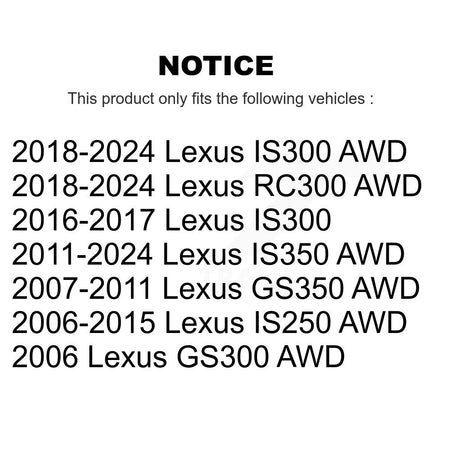 Front Lower Control Arm And Ball Joints Kit For Lexus IS250 IS300 IS350 GS350 GS300 RC300 KTR-105210