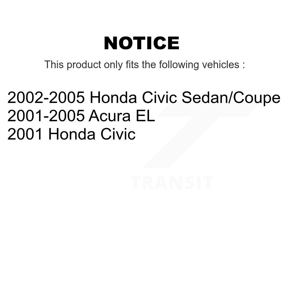 Front Lower Suspension Control Arm And Ball Joints Kit For Honda Civic Acura EL KTR-105244