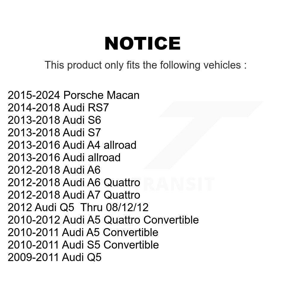 Front Suspension Control Arm Ball Joint Link Kit For Porsche Macan Audi Q5 A6 Quattro A5 KTR-105256