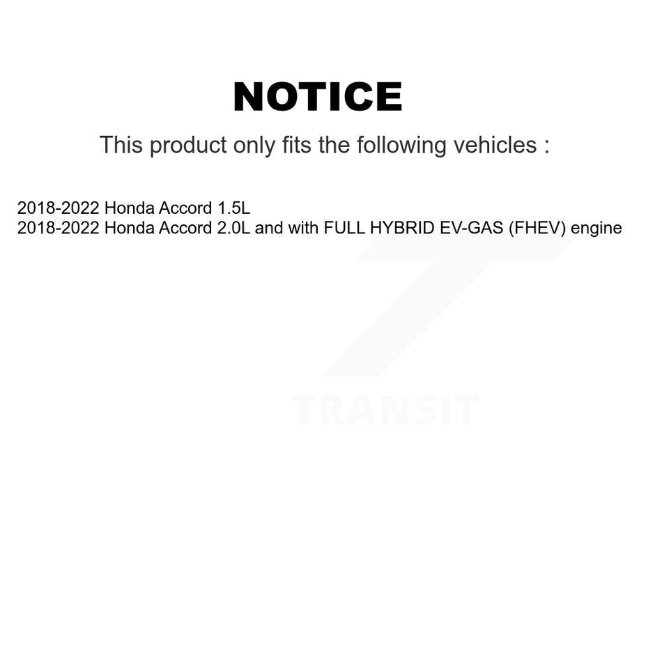 Front Suspension Control Arm And Ball Joint Tie Rod End Link Kit (8Pc) For Honda Accord KTR-105263