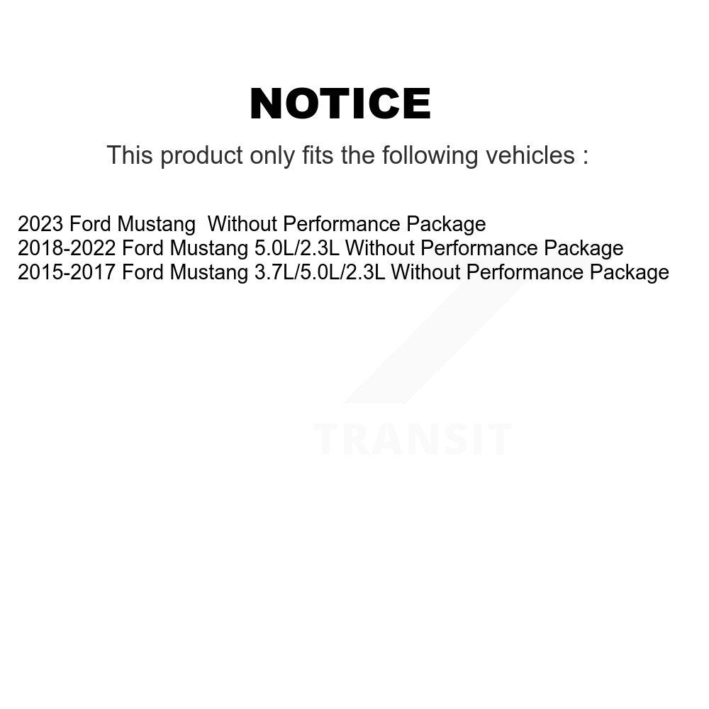 Front Lower Forward Suspension Control Arm And Ball Joint Assembly Kit For Ford Mustang KTR-105279