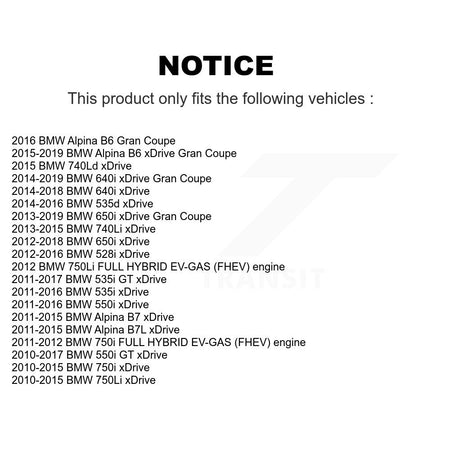 Front Lower Forward Suspension Control Arm & Ball Joint Kit For BMW 535i xDrive 528i 750i KTR-105280