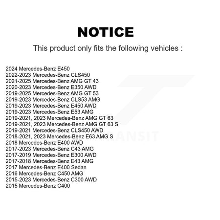 Front Suspension Bar Link Kit For Mercedes-Benz C300 C43 AMG E450 E400 E53 E300 C400 E350 KTR-105357