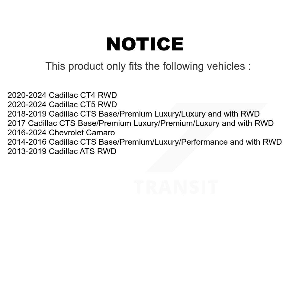 Front Suspension Stabilizer Bar Link Kit For Cadillac Chevrolet Camaro ATS CT5 CTS CT4 KTR-105359