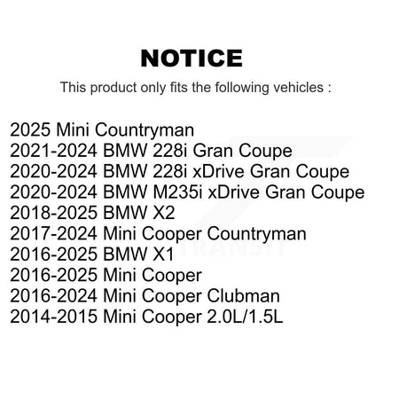 Rear Suspension Sway Bar Link Pair For Mini BMW X1 Cooper Countryman X2 Clubman 228i Gran KTR-105376
