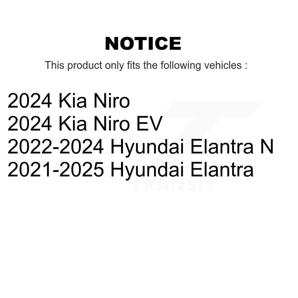 Rear Suspension Stabilizer Bar Link Pair For Hyundai Elantra Kia Niro EV N KTR-105379