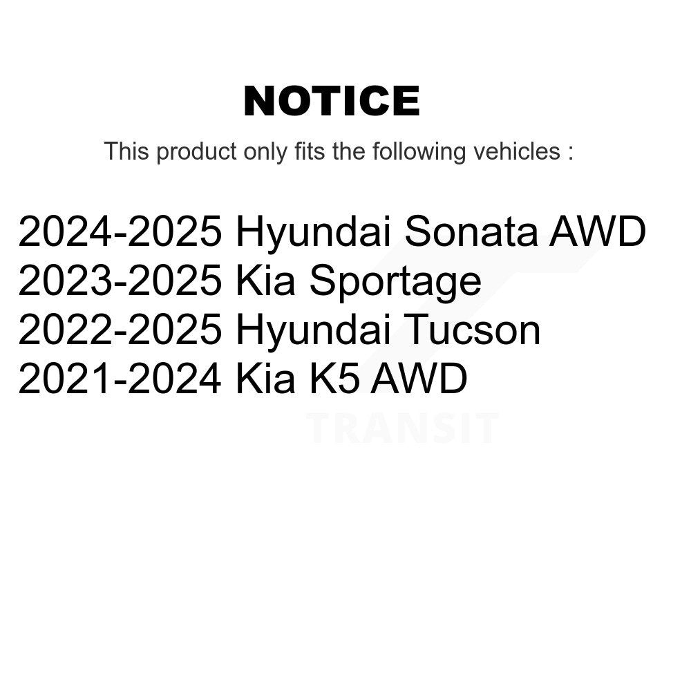 Rear Suspension Stabilizer Bar Link Kit For Hyundai Tucson Kia Sportage Sonata K5 KTR-105382