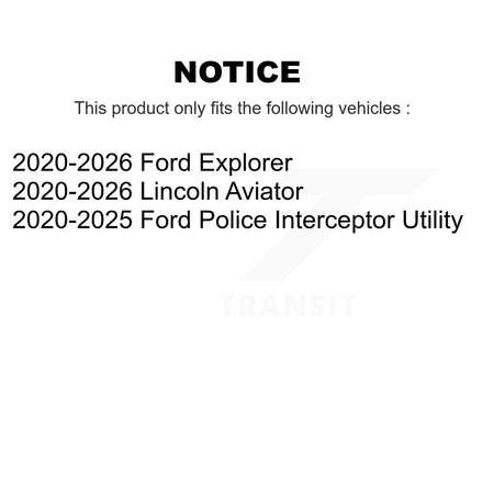 Rear Suspension Sway Bar Link Kit For Ford Explorer Police Interceptor Utility Lincoln KTR-105384