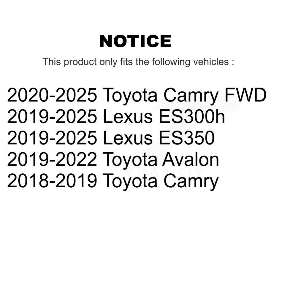 Front Rear Suspension Stabilizer Bar Link Kit For Toyota Camry Lexus ES350 ES300h Avalon KTR-105389