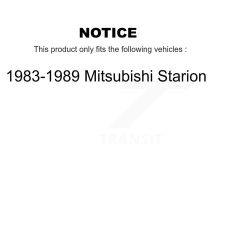 Front Rear Suspension Stabilizer Bar Link Kit For 1983-1989 Mitsubishi Starion KTR-105404