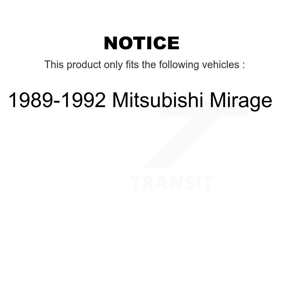Front Rear Suspension Stabilizer Bar Link Kit For 1989-1992 Mitsubishi Mirage KTR-105415
