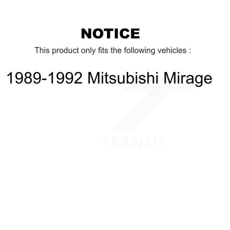 Front Rear Suspension Stabilizer Bar Link Kit For 1989-1992 Mitsubishi Mirage KTR-105415