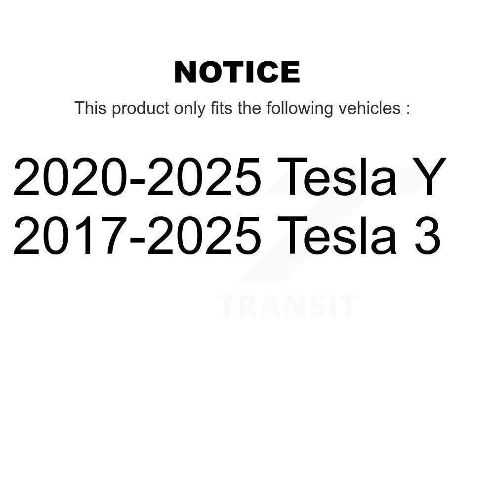 Front Outer Steering Tie Rod End Pair For Tesla 3 Y KTR-105439