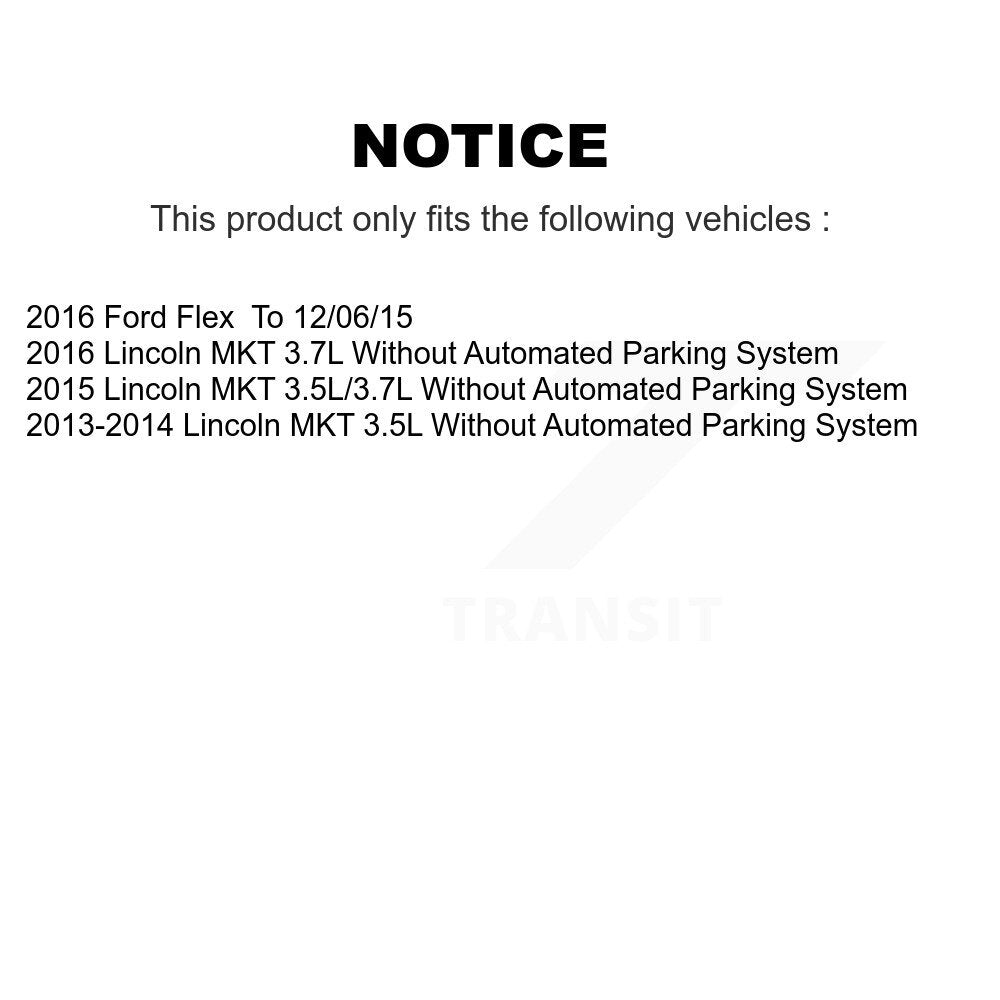 Front Steering Inner & Outer Tie Rod End Kit For Ford Flex Lincoln MKT KTR-105442