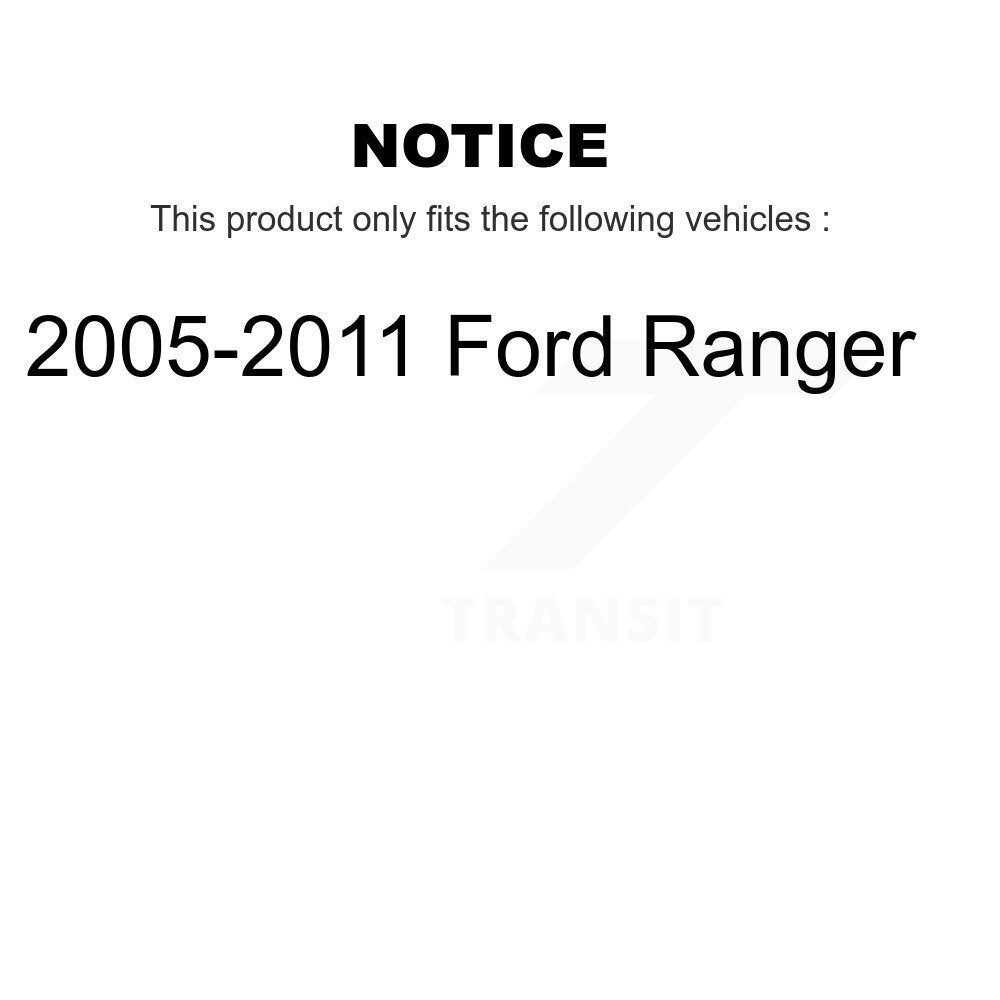 Front Steering Inner & Outer Tie Rod End Kit For 2005-2011 Ford Ranger KTR-105448