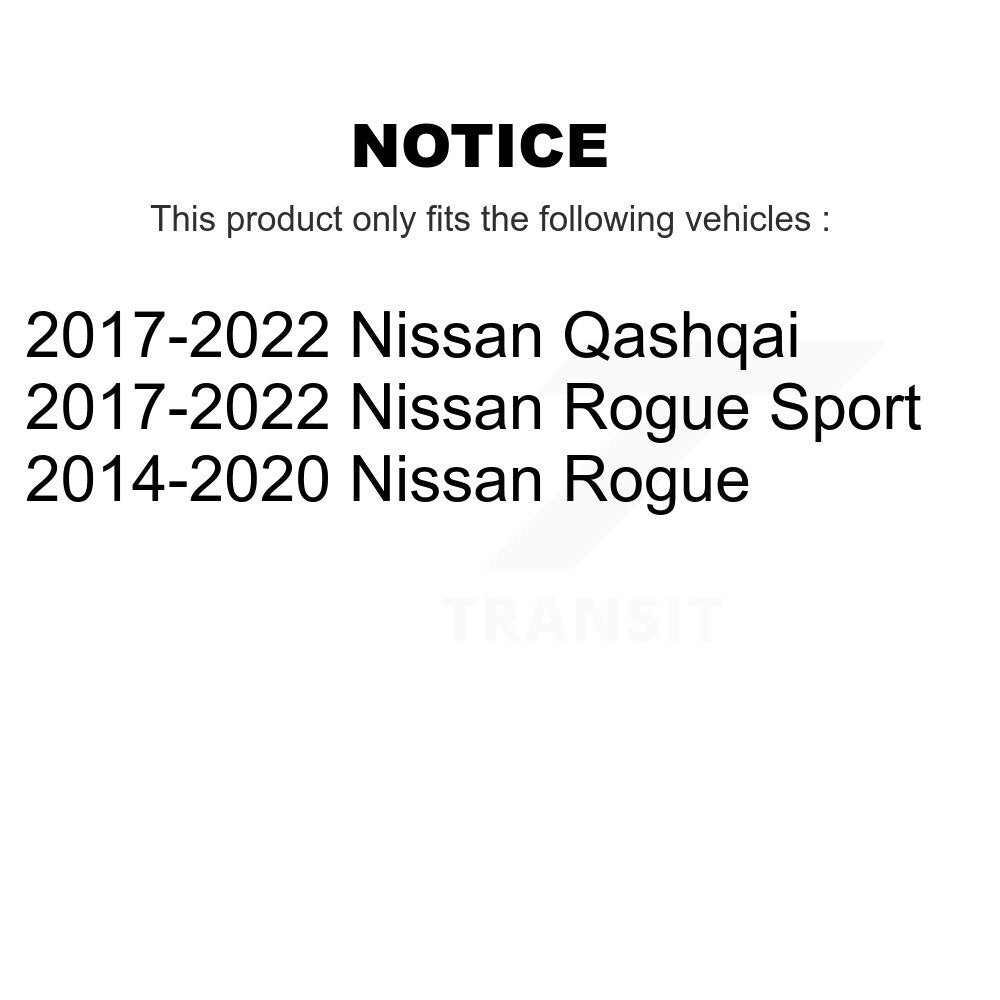 Front Outer & Inner Steering Tie Rod End Kit For Nissan Rogue Sport Qashqai KTR-105456
