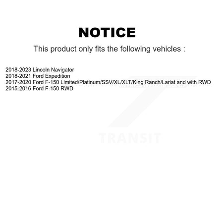 Front Lower Control Arm & Ball Joint Tie Rod End Link Kit (8Pc) For Ford F-150 Expedition KTR-105486