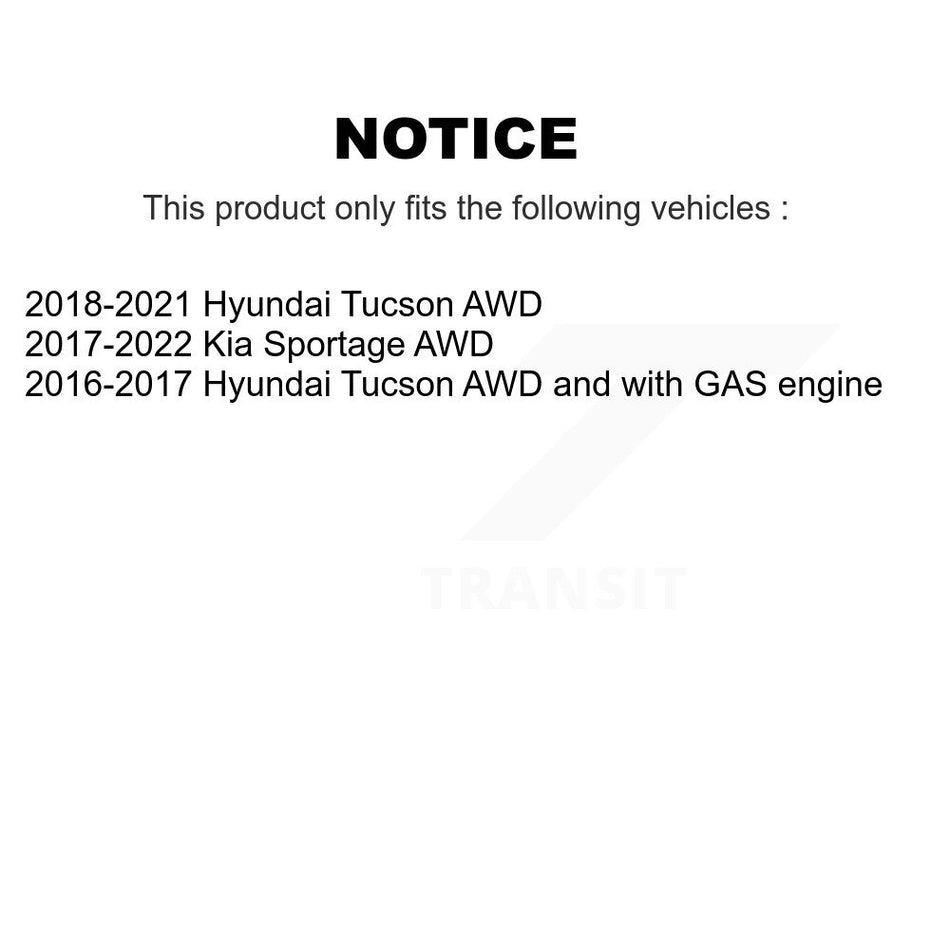 Front Lower Control Arm And Ball Joint Tie Rod End Link Kit (8Pc) For Hyundai Tucson Kia KTR-105490
