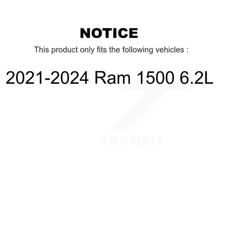 Front Inner Steering Tie Rod End Pair For 2021-2024 Ram 1500 6.2L KTR-105505