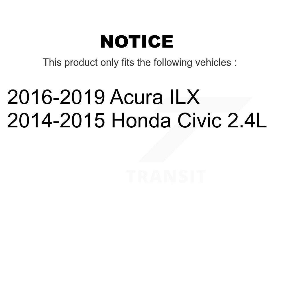 Front Suspension Lower Ball Joint And Outer Tie Rod End Kit For Honda Civic Acura ILX KTR-105542