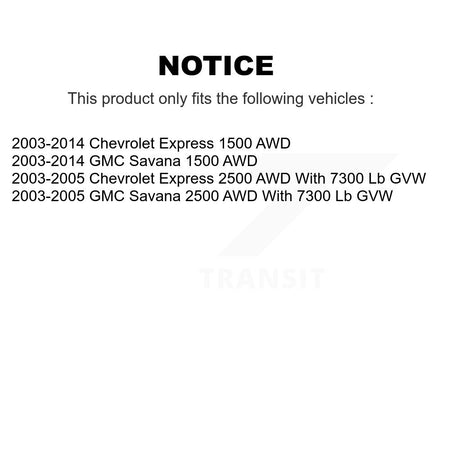 Front Lower Control Arm Ball Joint Inner & Outer Tie Rod End Link Kit (8Pc) For Chevrolet KTR-105558