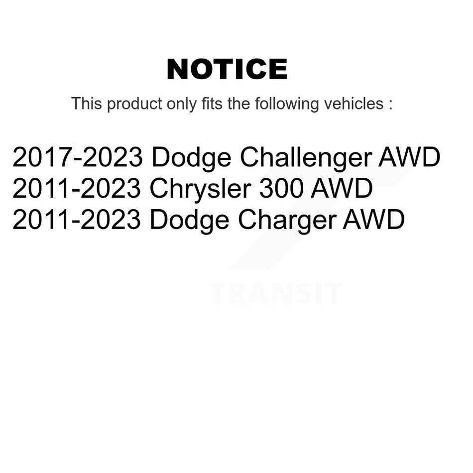 Front Lower Control Arm Assembly Outer Tie Rod End Kit For Dodge Charger Chrysler 300 AWD KTR-105601