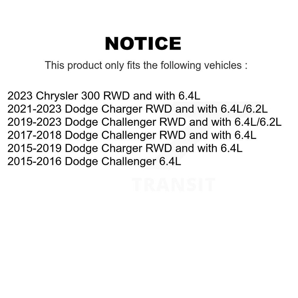 Front Lower Forward Control Arm & Ball Joint Tie Rod End Link Kit (8Pc) For Dodge Charger KTR-105643
