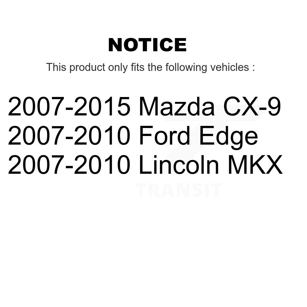 Rear Lower Forward Suspension Control Arm Pair For Ford Edge Mazda CX-9 Lincoln MKX KTR-105670