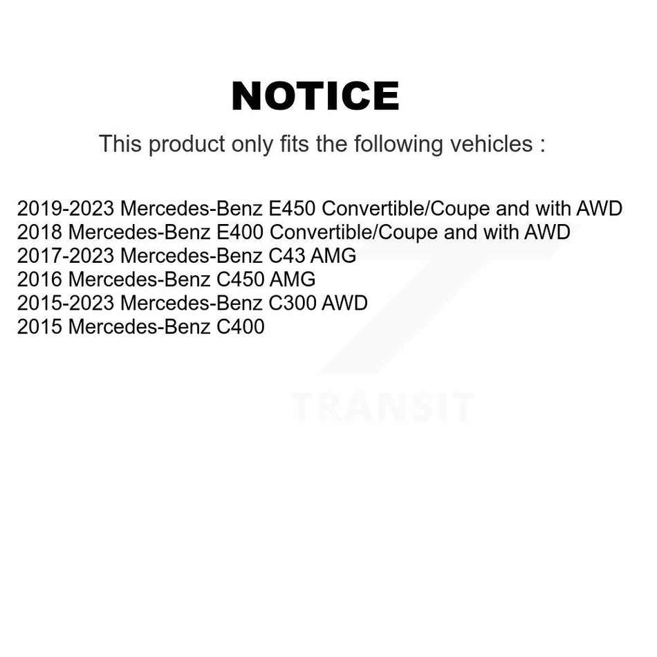 Front Lower Forward Control Arm & Ball Joint Link Kit For Mercedes-Benz C300 C43 AMG E450 KTR-105706