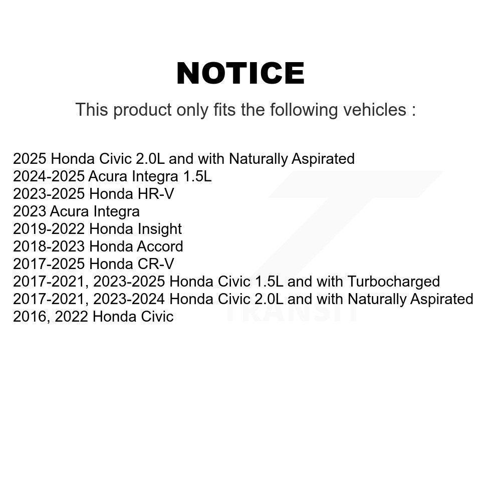 Rear Upper Control Arm Pair For Honda Civic CR-V Accord HR-V Acura Integra Insight KTR-105718
