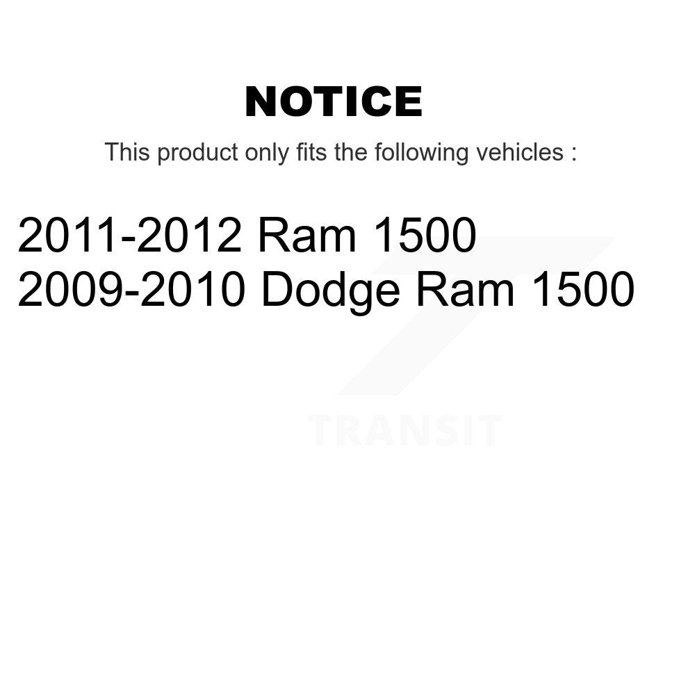 Rear Upper Suspension Control Arm Pair For Ram 1500 Dodge KTR-105736