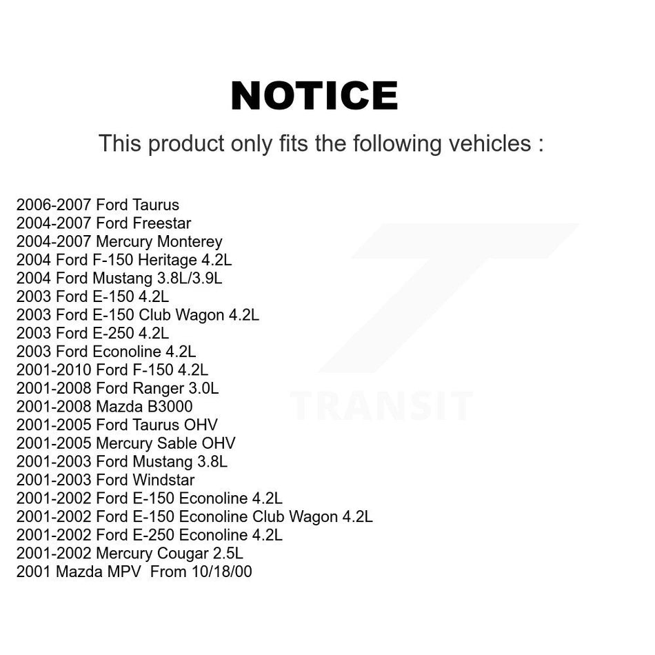Ignition Coil MPS-MD498 For Ford F-150 Ranger Mustang Taurus Freestar Mazda Windstar B3000 Heritage