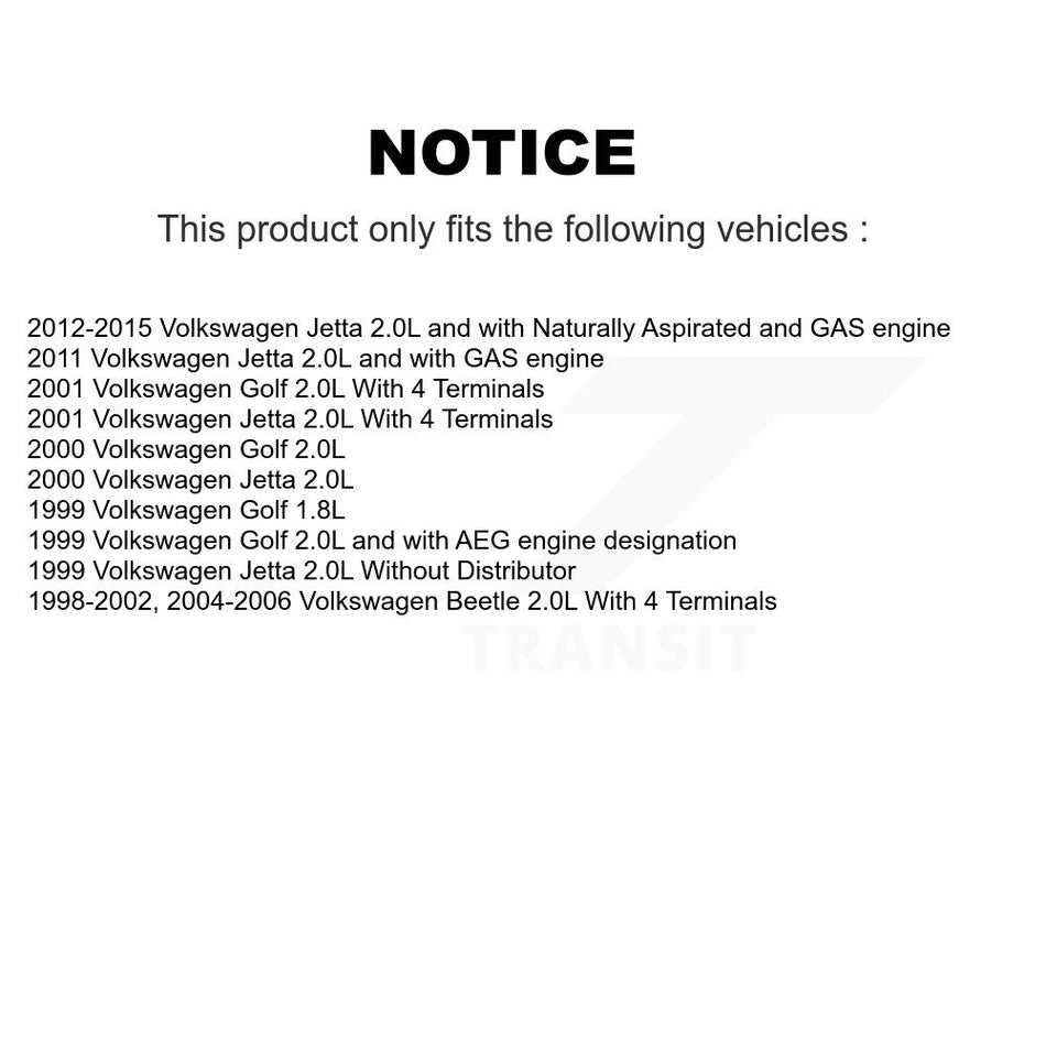 Ignition Coil MPS-MF277 For Volkswagen Jetta Beetle Golf