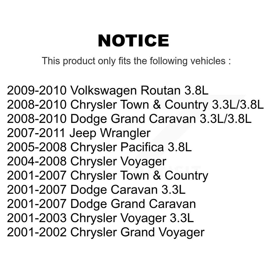 Ignition Coil MPS-MF305 For Dodge Chrysler Grand Caravan Town & Country Jeep Wrangler Pacifica Voyager Volkswagen Routan