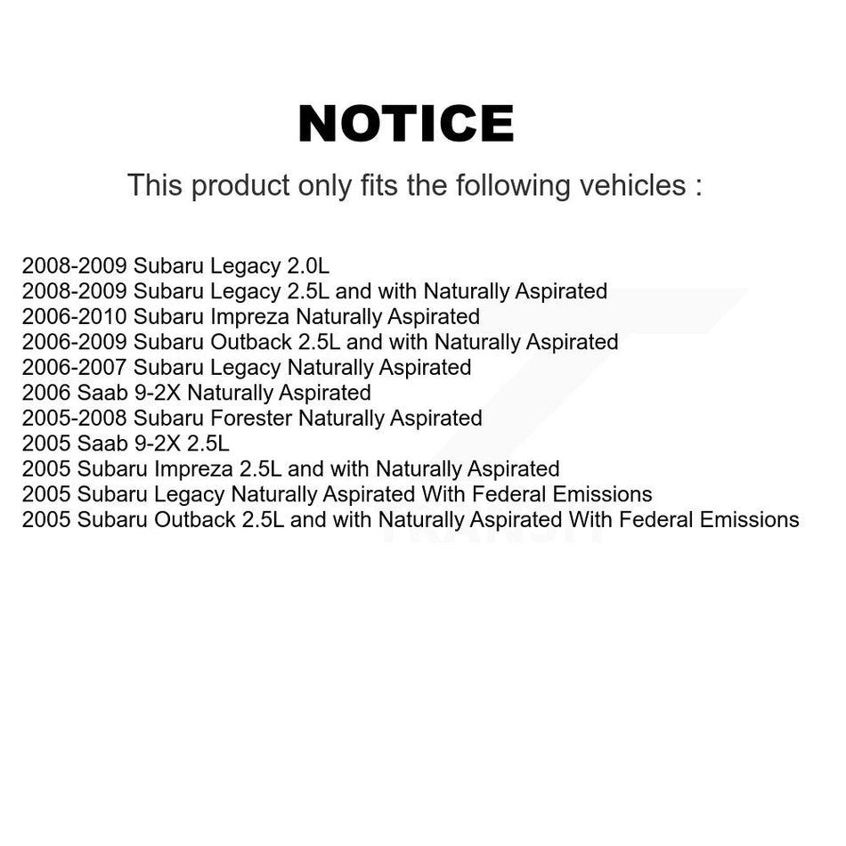 Ignition Coil MPS-MF538 For Subaru Impreza Outback Forester Legacy Saab 9-2X