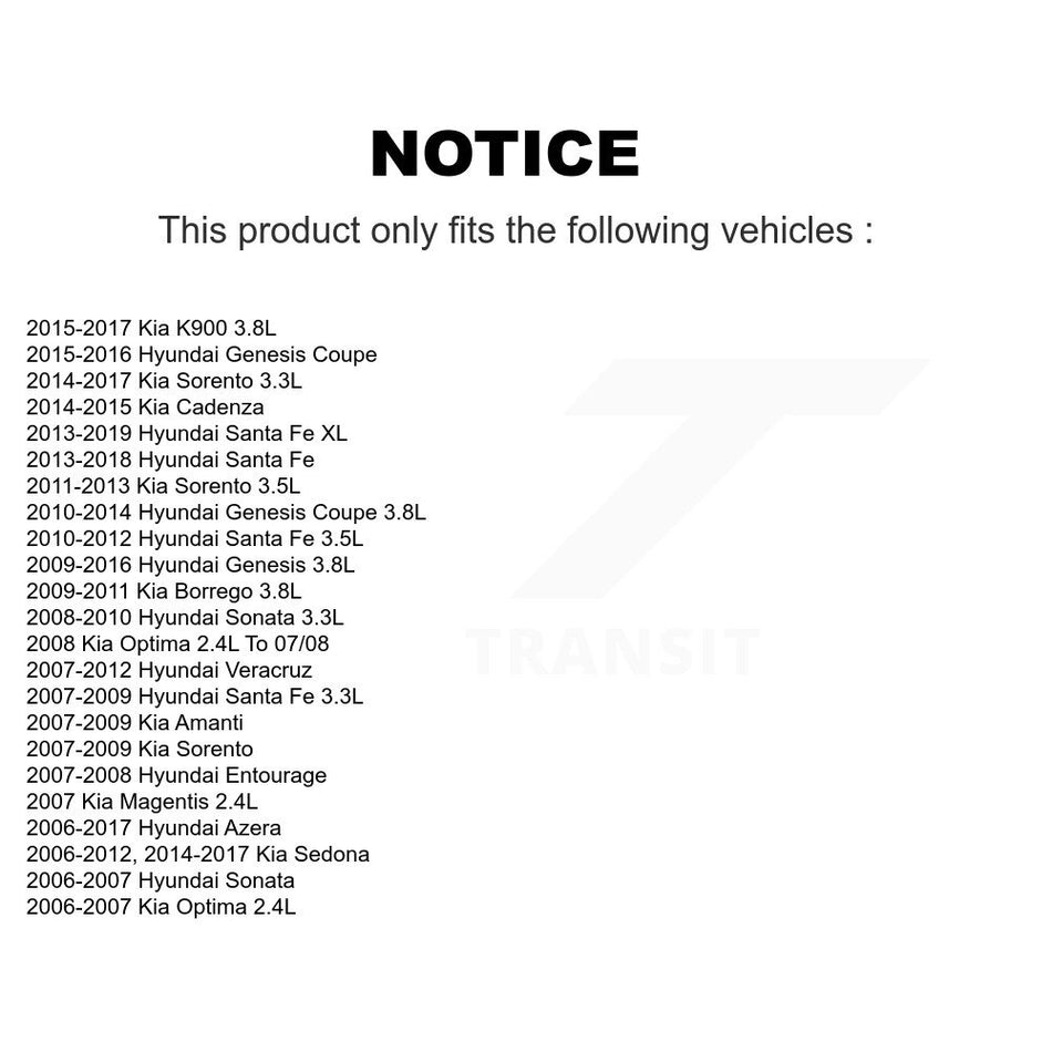 Ignition Coil MPS-MF546 For Hyundai Kia Sorento Santa Fe Sonata Sedona Genesis Azera Optima Coupe Veracruz Entourage Cadenza Borrego XL Amanti K900 Magentis