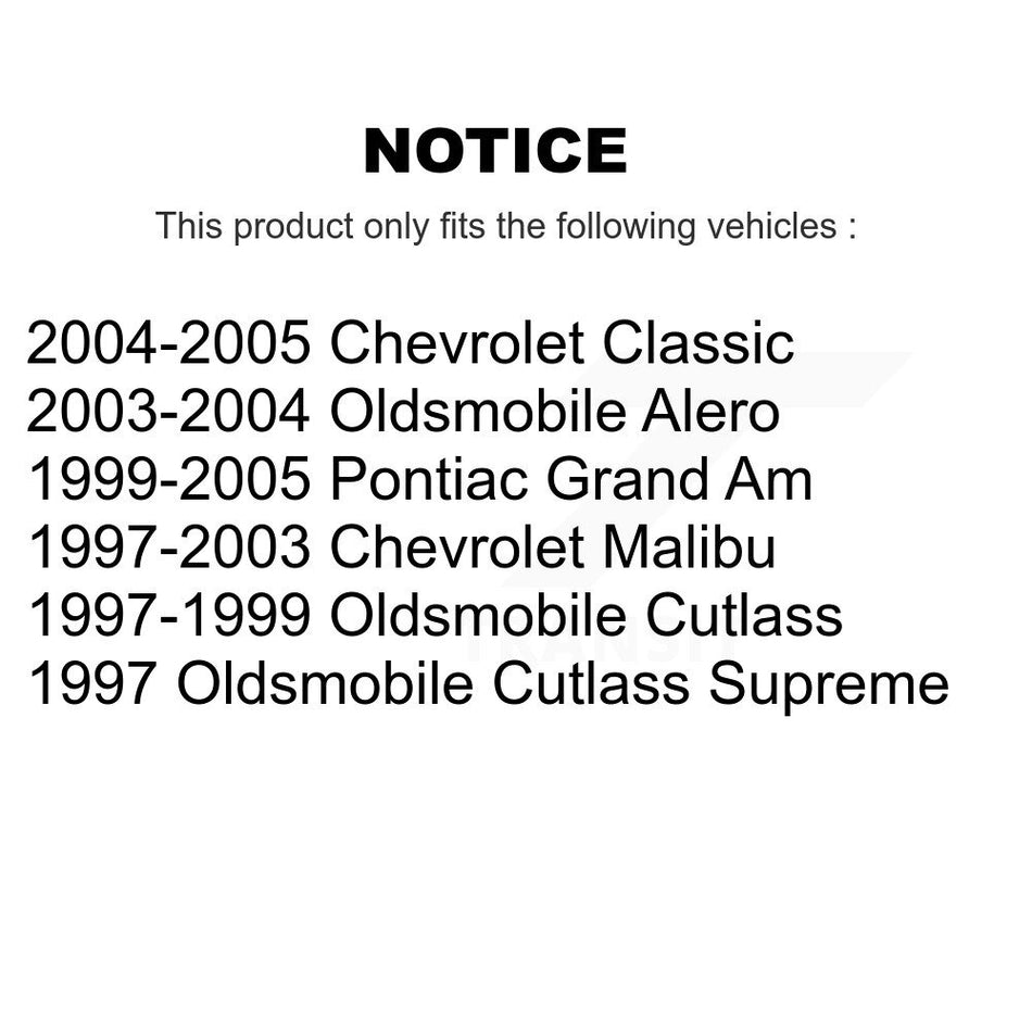 Rear Drum Brake Shoe NB-720B For Chevrolet Pontiac Grand Am Malibu Oldsmobile Classic Alero Cutlass Supreme