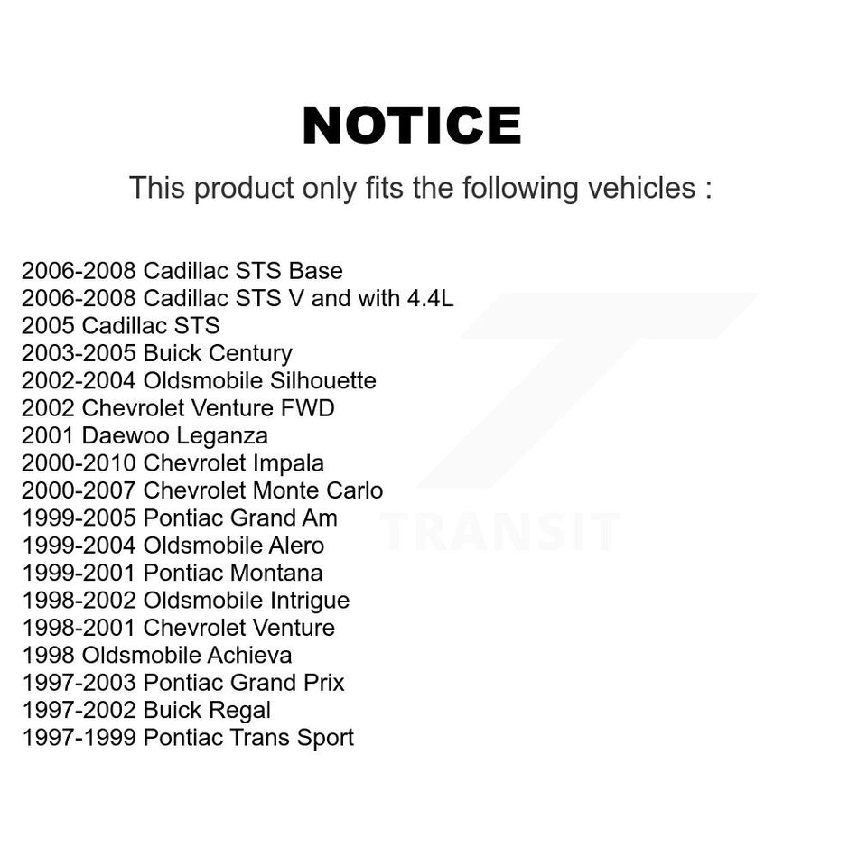 Rear Parking Brake Shoe NB-770B For Chevrolet Impala Pontiac Grand Am Buick Oldsmobile Monte Carlo Prix Century Alero Regal Venture Cadillac STS Intrigue Montana Silhouette Trans Sport Achieva Daewoo