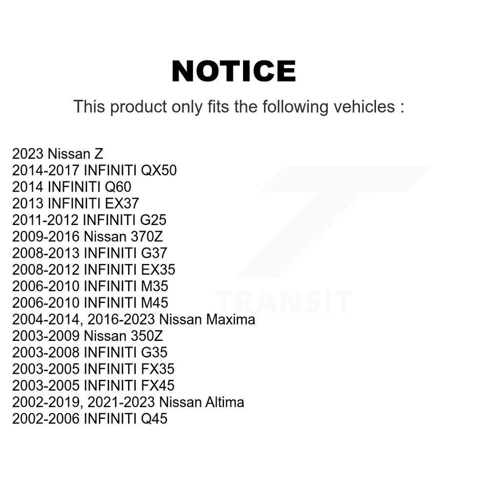 Rear Parking Brake Shoe NB-783B For Nissan Altima INFINITI Maxima G37 G35 QX50 350Z EX35 370Z M35 Z