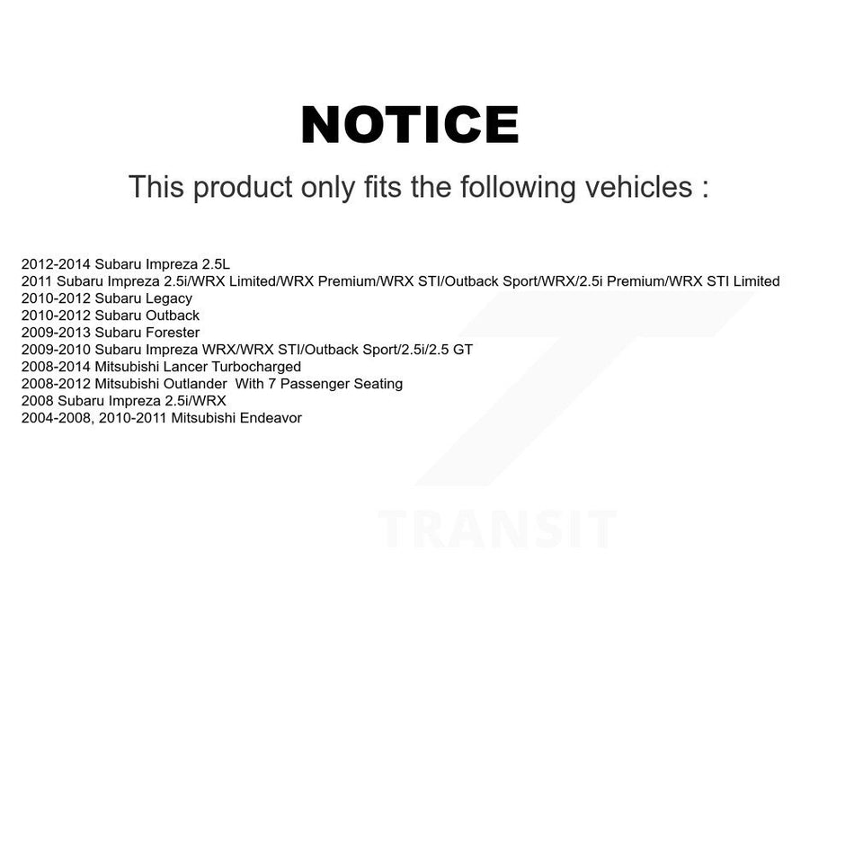 Rear Parking Brake Shoe NB-887B For Subaru Mitsubishi Impreza Lancer Forester Outlander Outback