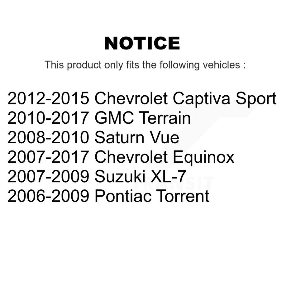 Rear Parking Brake Shoe NB-932B For Chevrolet Equinox GMC Terrain Pontiac Torrent Saturn Vue Suzuki