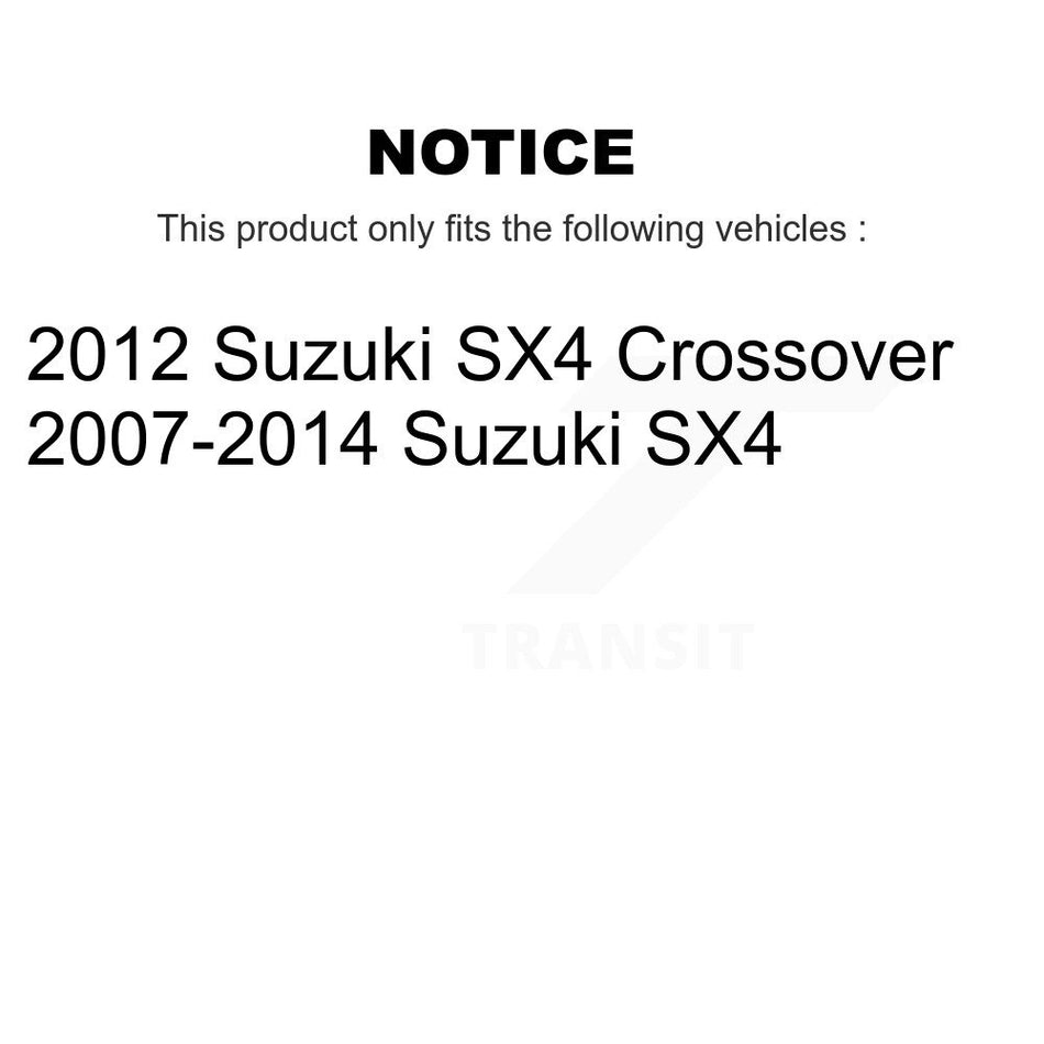 Rear Drum Brake Shoe NB-954B For Suzuki SX4 Crossover