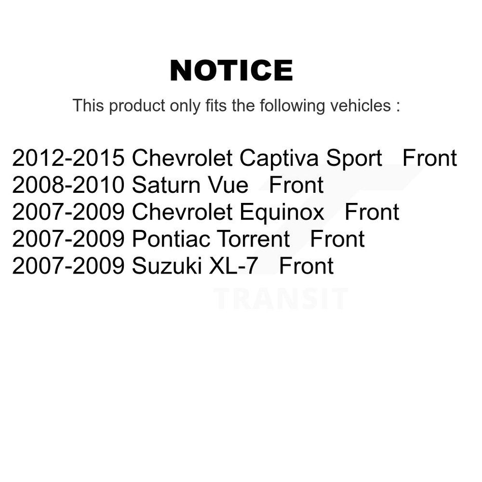 Front Ceramic Disc Brake Pads NWF-PRC1264 For Chevrolet Equinox Saturn Vue Captiva Sport Pontiac Torrent Suzuki XL-7