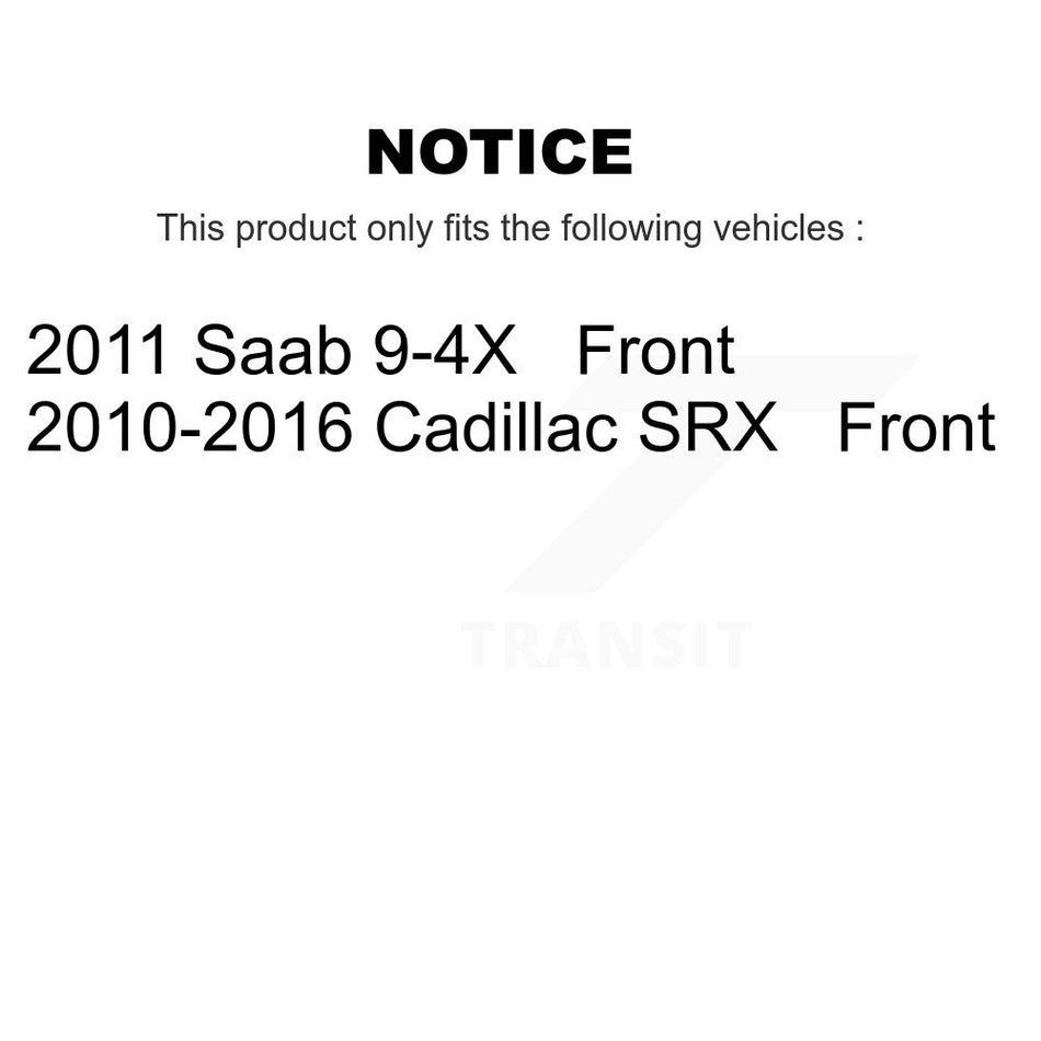 Front Ceramic Disc Brake Pads NWF-PRC1422 For Cadillac SRX Saab 9-4X