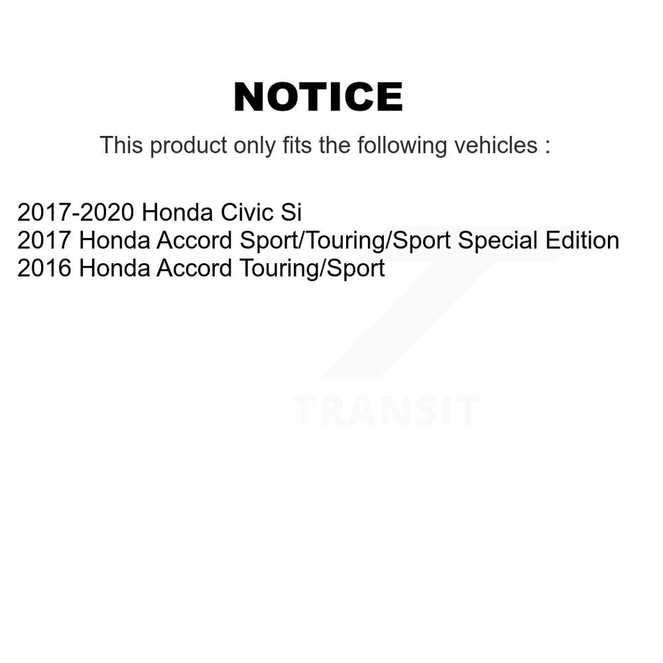 Front Ceramic Disc Brake Pads NWF-PRC1832A For Honda Civic Accord