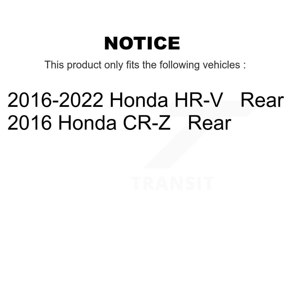 Rear Ceramic Disc Brake Pads NWF-PRC1841 For Honda HR-V CR-Z