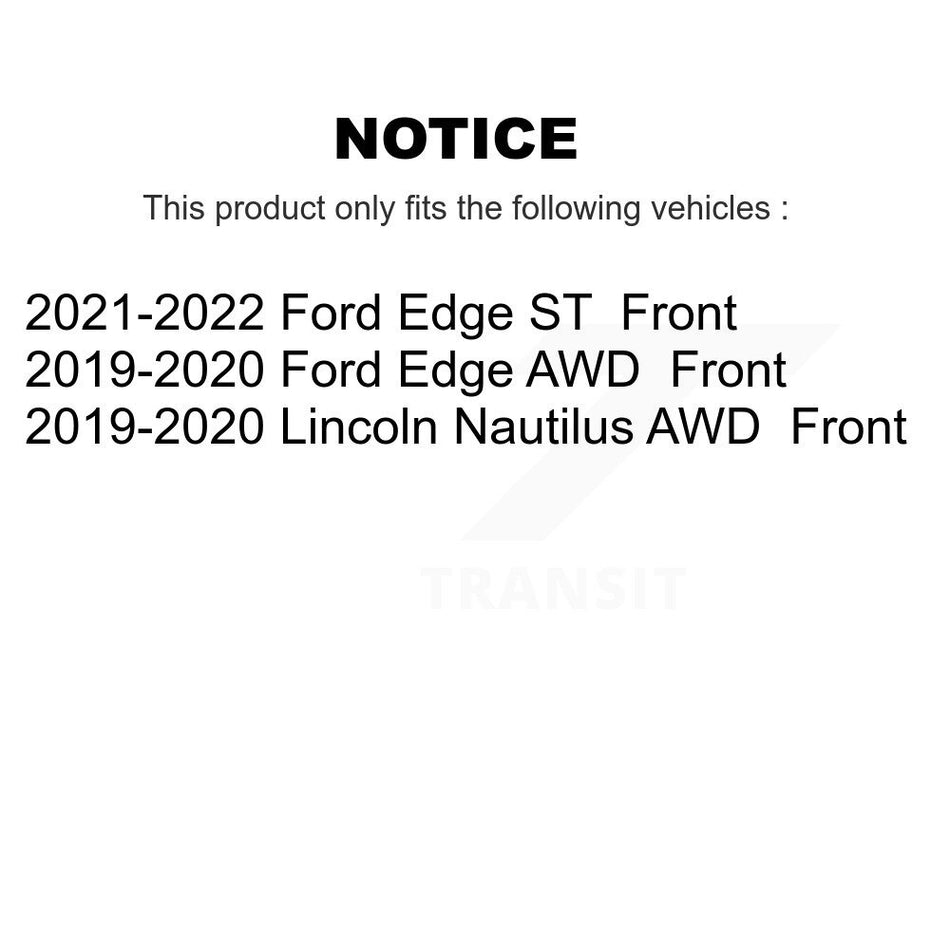 Front Ceramic Disc Brake Pads NWF-PRC2180 For Ford Edge Lincoln Nautilus