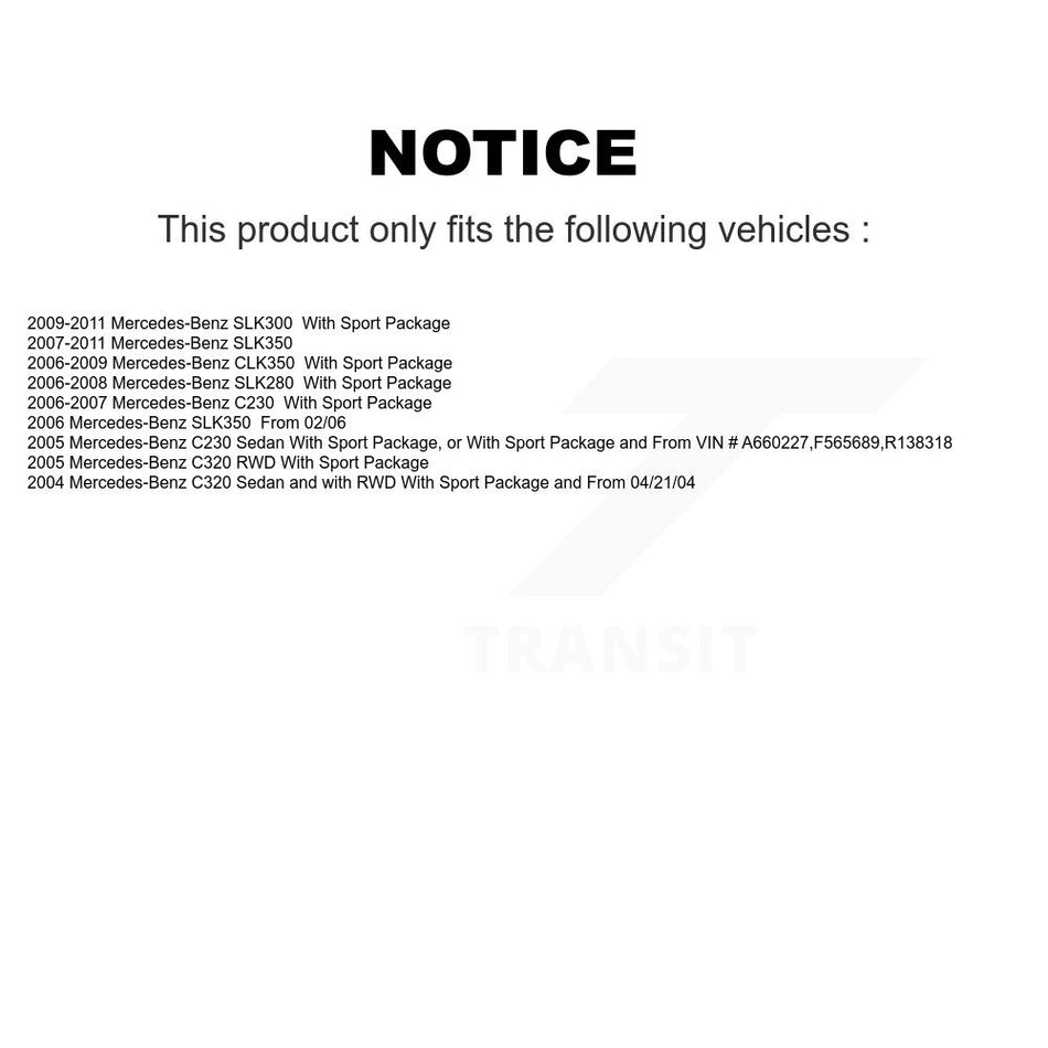 Front Semi-Metallic Disc Brake Pads PPF-D1121 For Mercedes-Benz C230 SLK350 CLK350 SLK280 SLK300